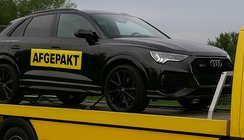 Auto afgepakt - foto door AI gegenereerd