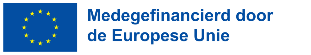 Logo met tekst: medegefinancierd door de Europese Unie